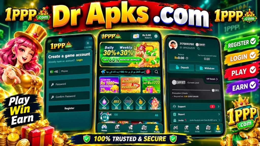 1PPP Game Download Latest APK Version 2026 in Pakistan – Android App